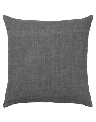 Leinen Kissen - Charcoal - 50 x 50 cm