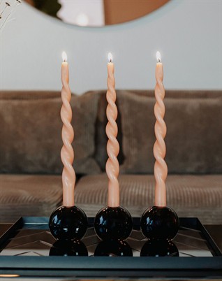 Crystal Color Crush Kerzenhalter - Single - Dunkel