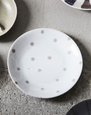 Teller Dots - White/Green