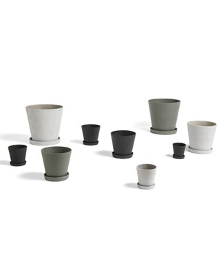Flowerpot Blumentopf XL - Black