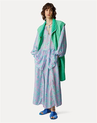 "True Colors" Habotai Seidenkleid