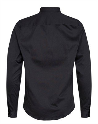 Mos Mosh Gallery - MMGMarco Crunch Jersey Hemd - Black